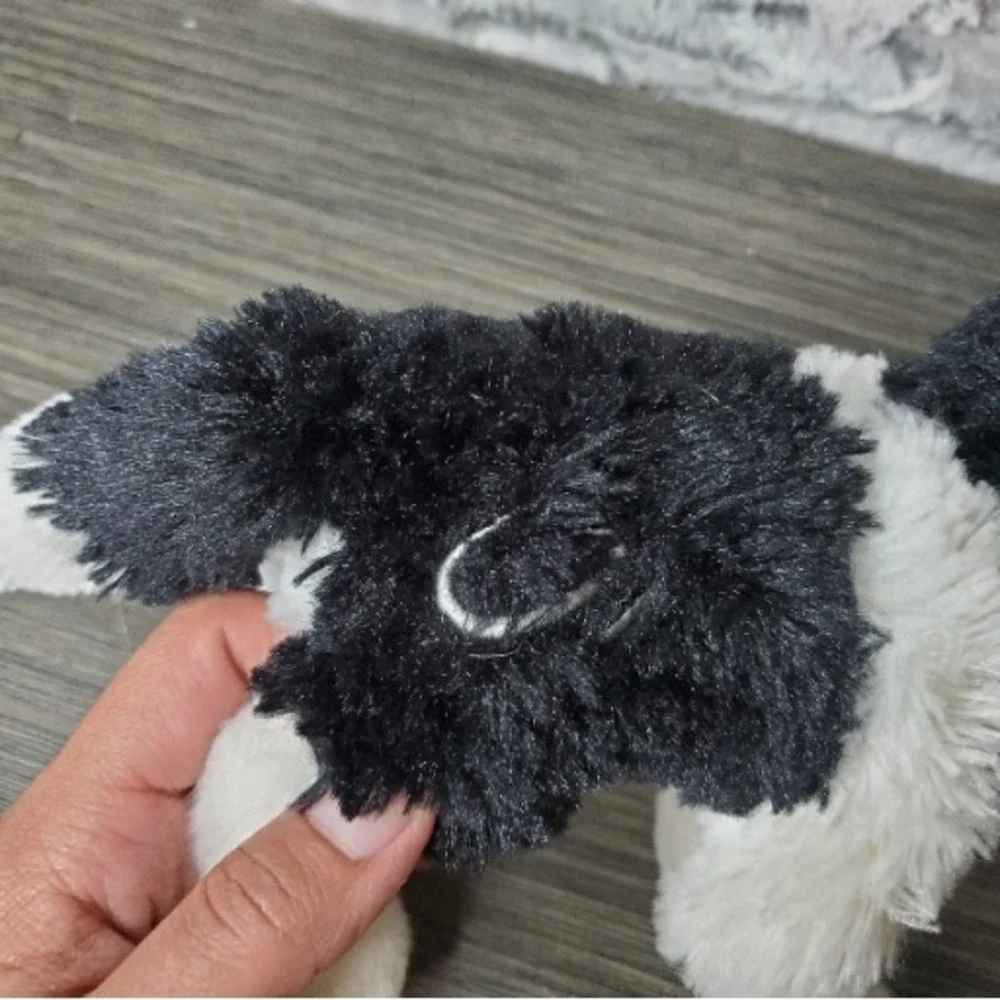 Wedgewood Pharmacy Logo‎ Border Collie Advertising Plush Stuffed Dog 7 Inches